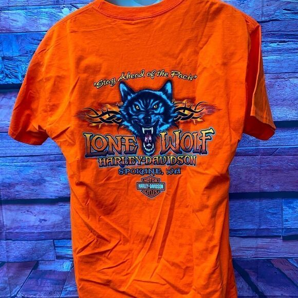Men’s NWT vintage HD short sleeve heavy cotton tee size L - Picture 1 of 10
